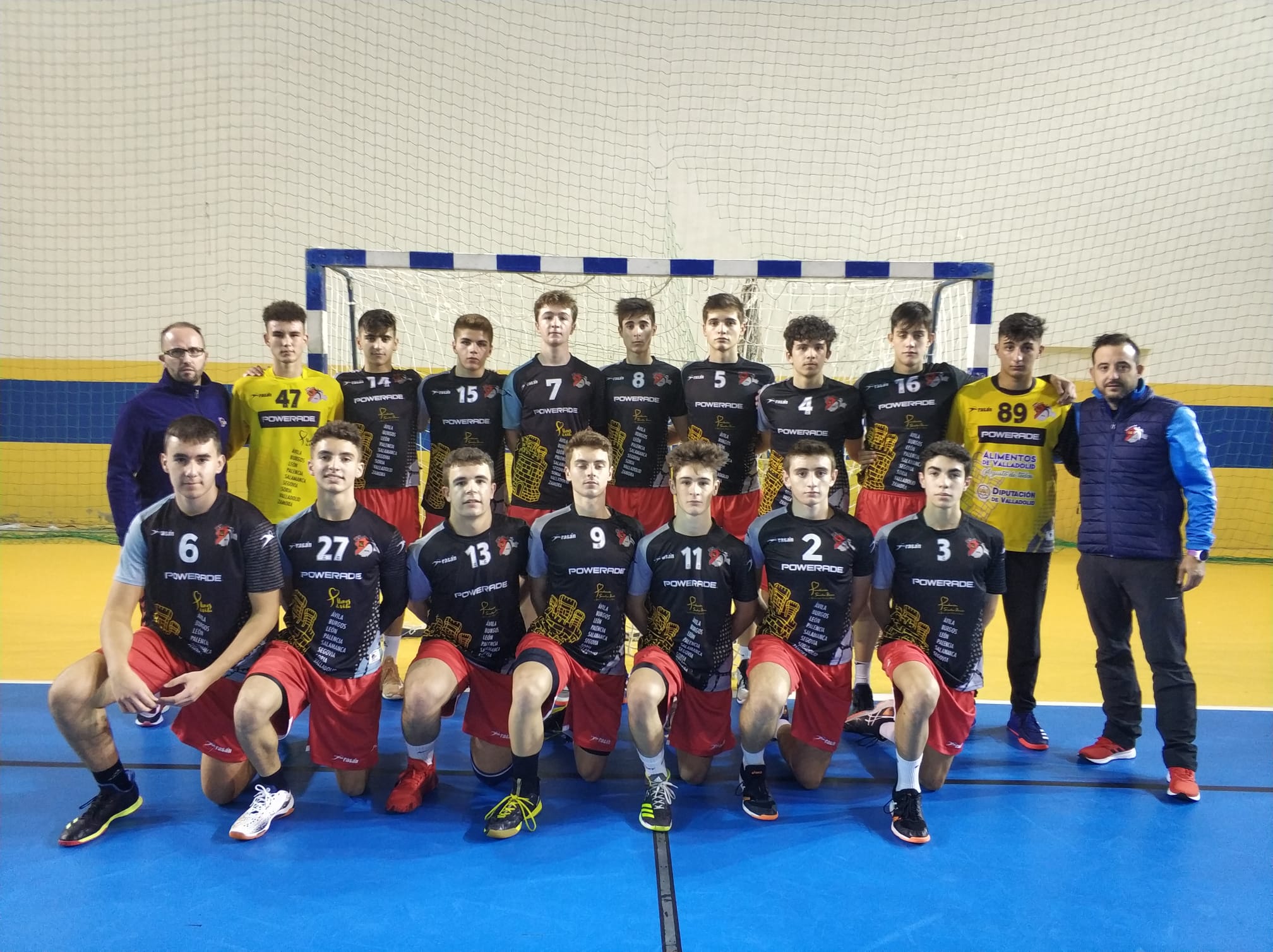 Selección cadete masculina CyL 2019/2020