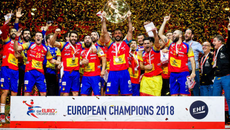 Selección Española de Balonmano, Campeona de Europa.