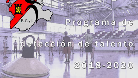 Programa de detección de talento 2018-2020.