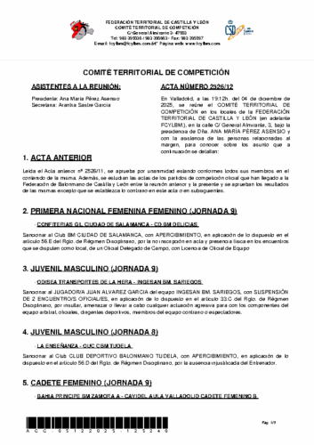 ACTA 12 ORD – 04/12