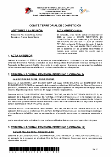 ACTA 14 ORD – 22/12