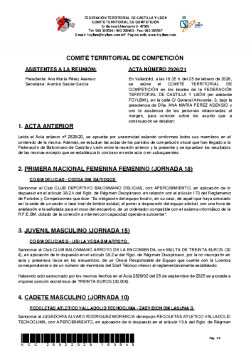 ACTA 21 ORD – 25/02