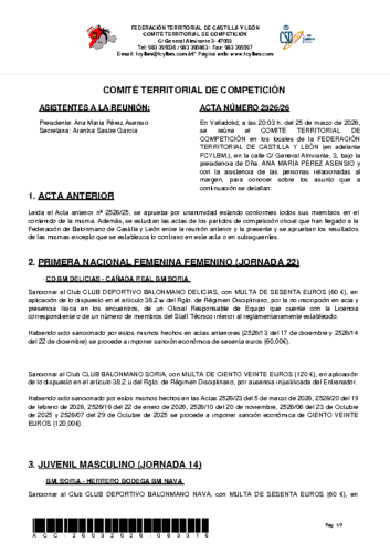 ACTA 25 ORD – 25/03