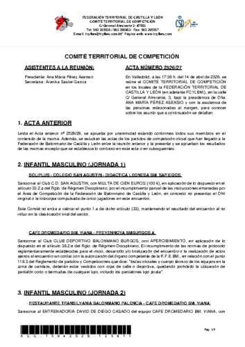 ACTA 27 ORD – 14/04