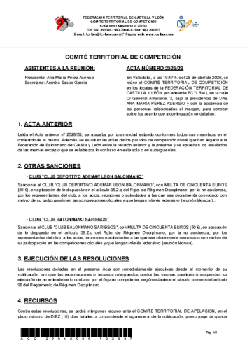 ACTA 29 ORD – 28/04