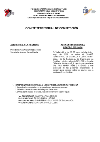 ACTA 08 EXTRA – 04/05
