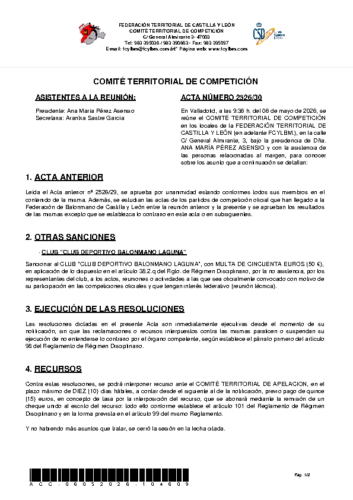 ACTA 30 ORD – 06/05